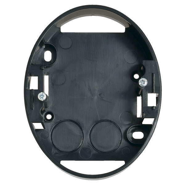 Renova - surface mounted box - double socket outlet - 25 mm - black image 4