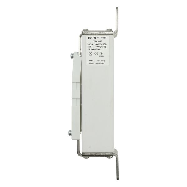 Fuse-link, high speed, 200 A, DC 2000 V, 39 x 66 x 216 mm, aR, IEC, with indicator image 6