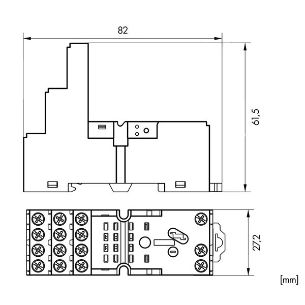 Screw socket, 14-pole with logical arrangement, 10A image 6