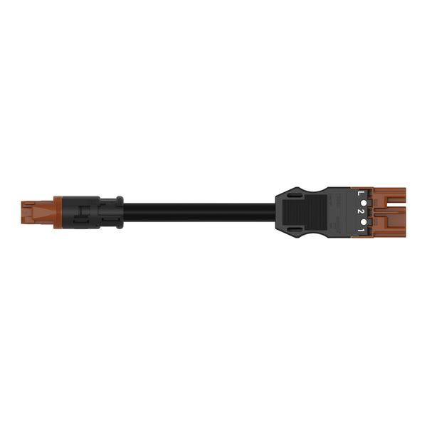 pre-assembled adapter cable B2ca Socket/plug MIDI brown image 5