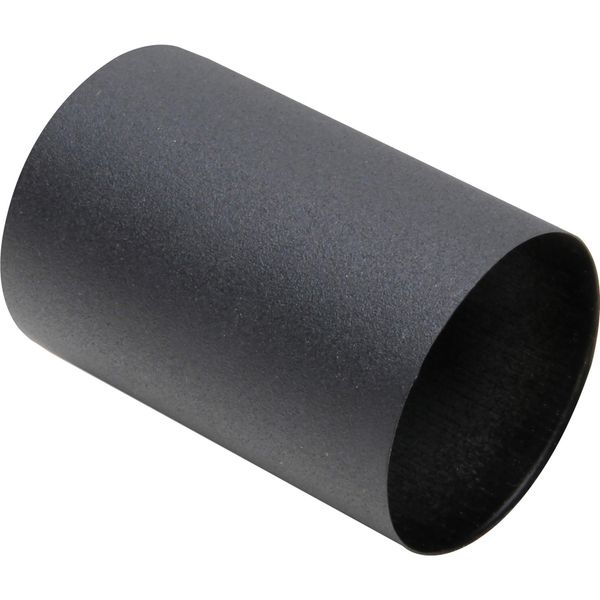 Abdeckung/ Stülpe für E27-Isolierstofffassung, 63x42mm, Farbe: schwarz matt image 1