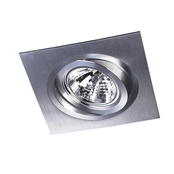 Helium QR111 Recessed Light Aluminium image 2