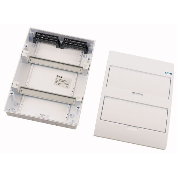 ECO Compact distribution board, surface mounted, 2-rows, 12 MU, IP40 image 3