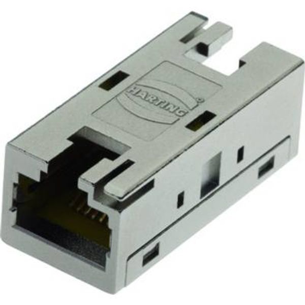 RJI RJ45 10G Cat6A, 8p IP20 coupler image 1