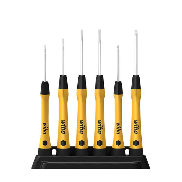 WIHA Fine screwdriver set PicoFinish® ESD 6 pvs image 1