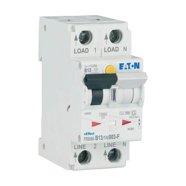 Digital RCD/MCB combination, 13 A, 30 mA, MCB trip characteristic: B, 1p+N, RCD trip characteristic: F image 15