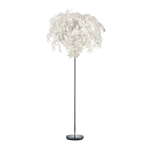 Leavy floor lamp 3xE14 white image 1