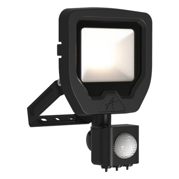 Calinor EVO Floodlight PIR Warm White 10W Black image 1