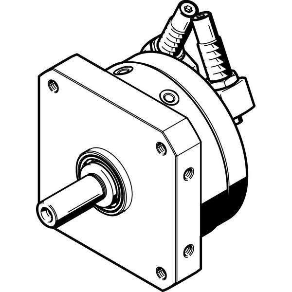 DSM-16-270-CC-A-B Rotary actuator image 1