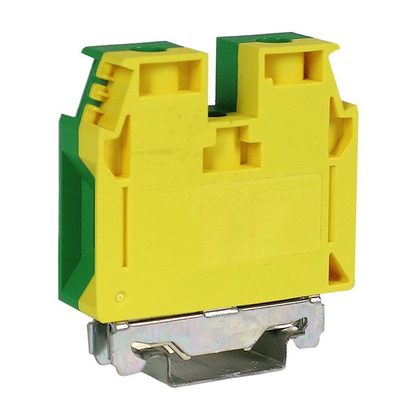 Earth conductor terminal TEC.35, green/yellow, 35 mmý image 1