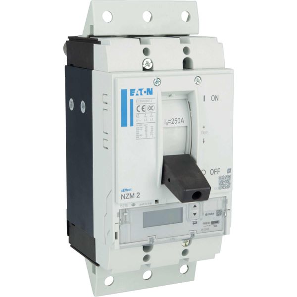NZM2 PXR25 circuit breaker - integrated energy measurement class 1, 250A, 3p, Screw terminal, plug-in technology image 16