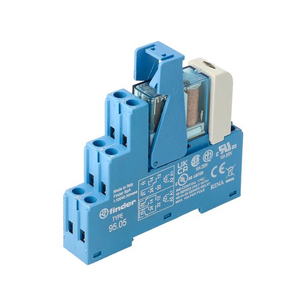 Rel. interface Mod.screw 2CO 10A/12VDC SEN/Agni/LED/diode (48.62.7.012.0050) image 3