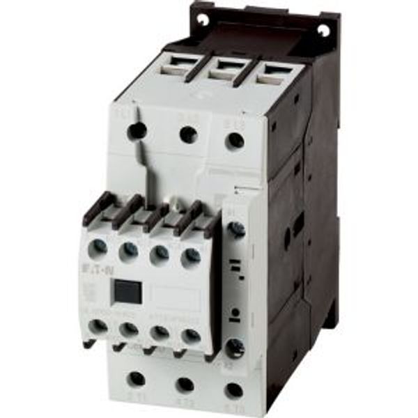 Contactor, 380 V 400 V 30 kW, 2 N/O, 2 NC, RDC 24: 24 - 27 V DC, DC operation, Screw terminals image 5