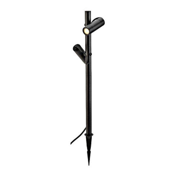 HELIA SLIM Pole double, black IP65 3000K image 1