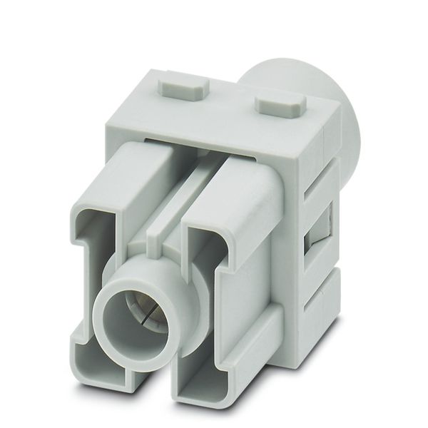 Module insert for industrial connector, Series: ModuPlug, Axial screw  image 1