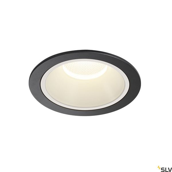 NUMINOS® DL XL, Indoor LED recessed ceiling light black/white 4000K 55° image 1