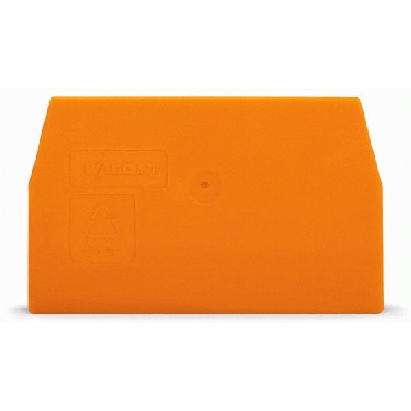 Separator plate 1 mm thick orange image 2