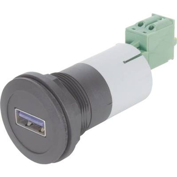 har-port USB charger 5V/1,5A black image 1