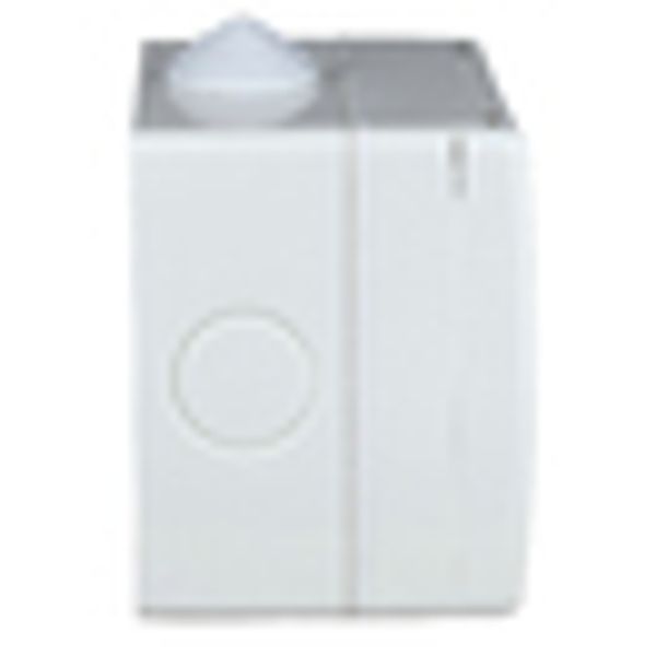 Outdoor surface mount box, IP55, transparent lid, 3M, white image 11