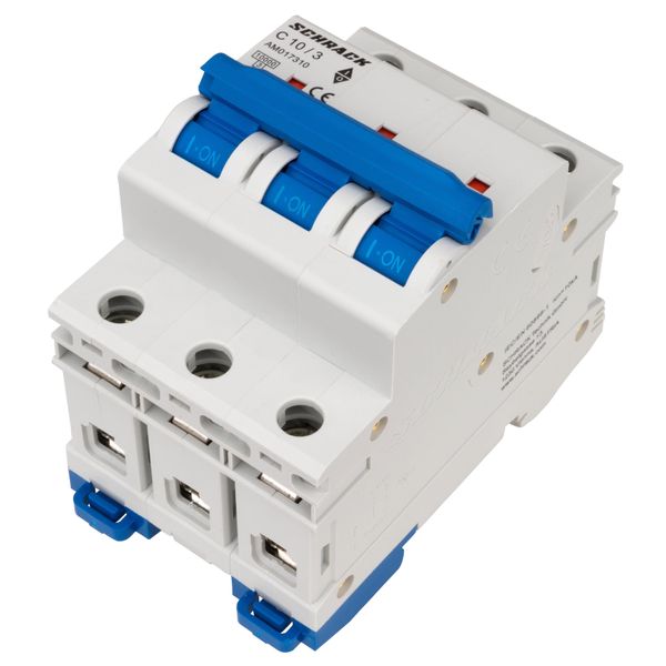 Miniature Circuit Breaker (MCB) AMPARO 10kA, C 10A, 3-pole image 6