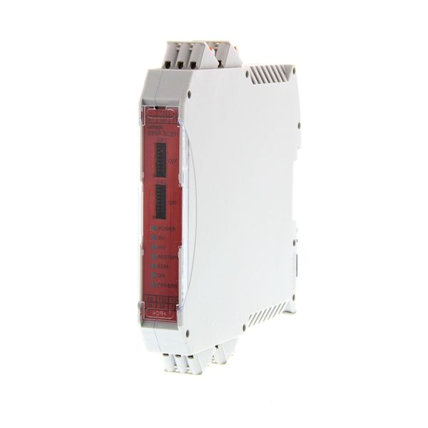 Safety relay unit, 24VDC, 2 safety 2A max, aux. output image 2