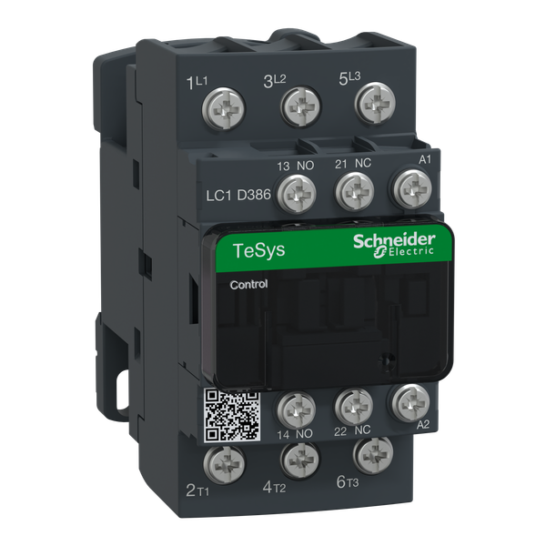 TeSys Deca contactor , 3P(3 NO) , AC-3/AC-3e , = 440V, 38 A , 24V AC 50/60 Hz coil image 5