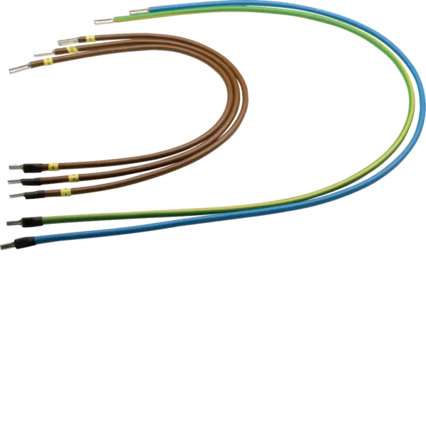 Outgoing wiring harness, univ.Z, 16 mm², 5P., L1,2,3,N, PE=575, 575, 575, 950, 950, H/S image 1