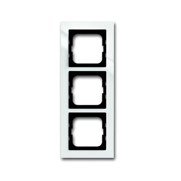 1723-284/11 Cover Frame Busch-axcent® Studio white image 1