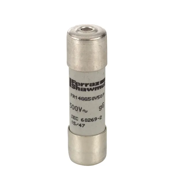 Cylindrical fuse-link gG 14x51 IEC 500VAC 50A With Striker image 2