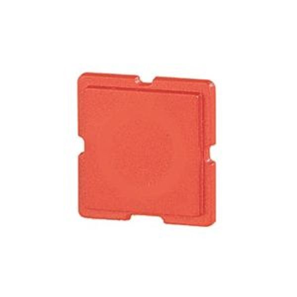 Button plate, 25 x 25 mm, red image 4