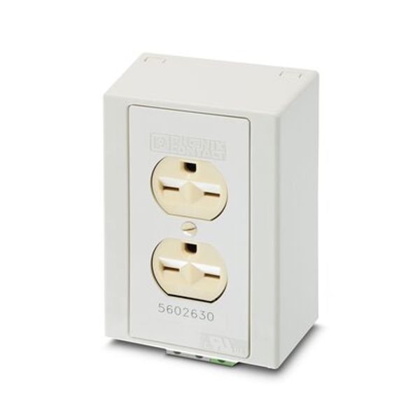 Socket outlet for distribution board Phoenix Contact EM-DUO 250/15 250V 15A AC image 3