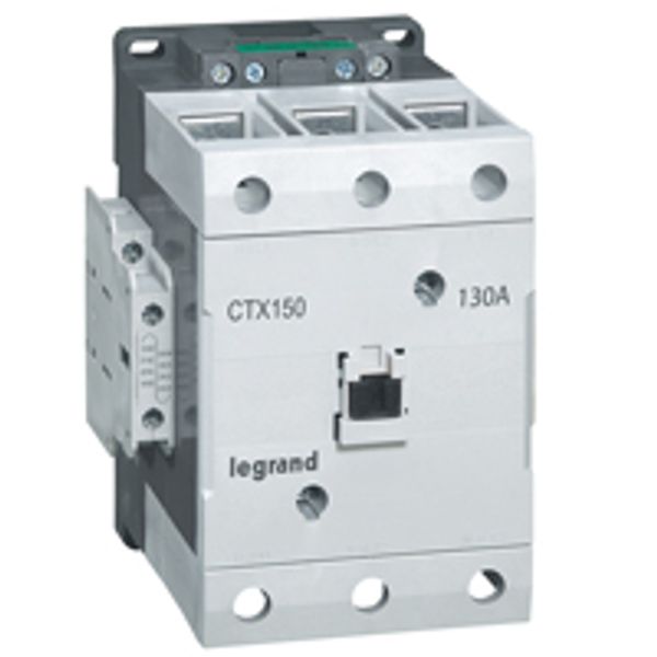3-pole contactors CTX³ 150 - 130 A -100- 240 V~/= - 2 NO + 2 NC -screw terminals image 1