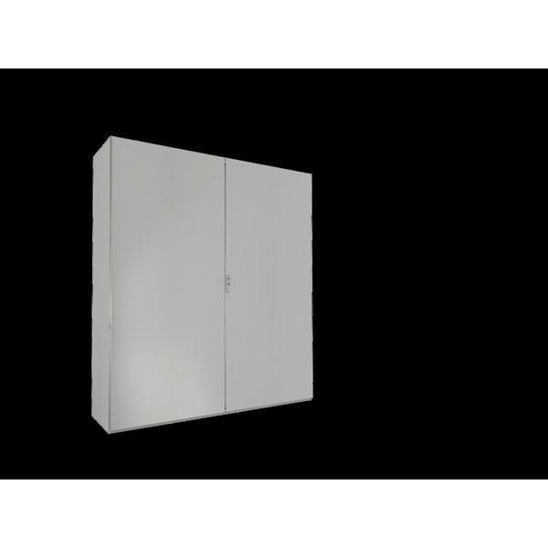 VX SE free-standing enclosure system, WHD: 1800x2000x500 mm, sheet steel image 2