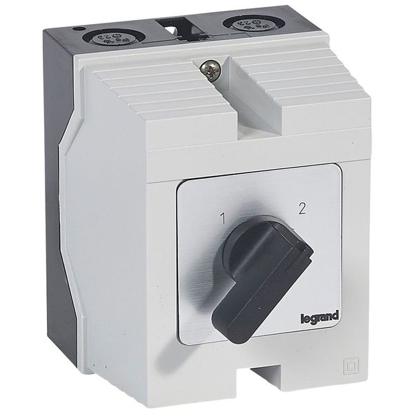 Cam switch - changeover switch w/o off - PR 26 - 4P - 32 A - box 96x120 mm image 1