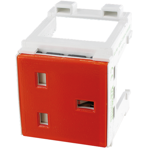 MODLINK MSVD CABINET POWER OUTLETS Great Britain/BS orange 250V AC/13A image 1