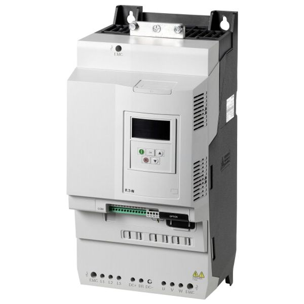 Frequency inverter, 230 V AC, 3-phase, 61 A, 15 kW, IP20/NEMA 0, Radio interference suppression filter, Additional PCB protection, DC link choke, FS5 image 3