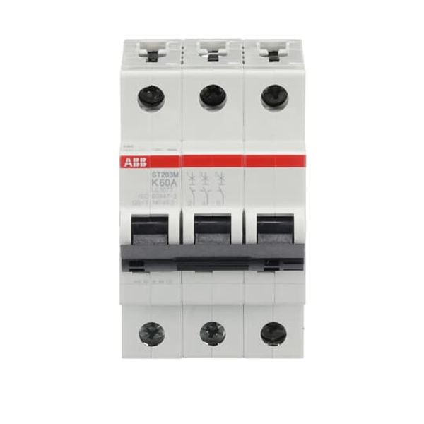 ST203M-K60 Miniature Circuit Breaker - 3P - K - 60 A image 1