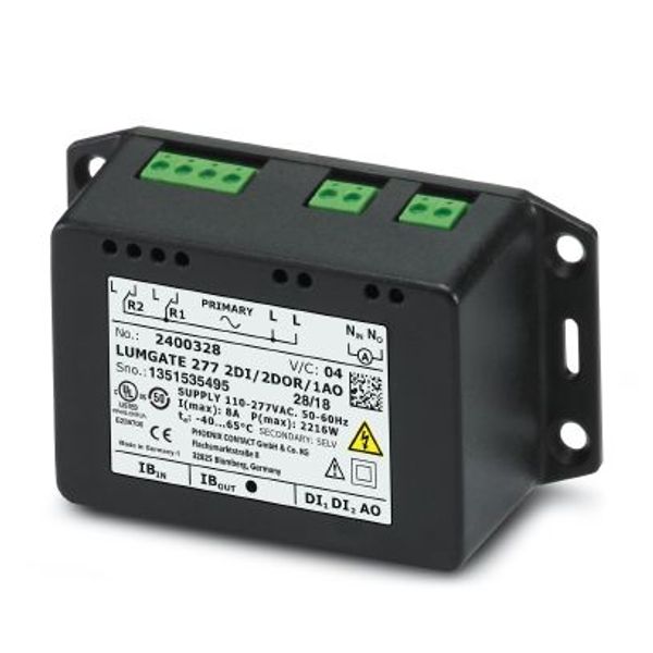 LUMGATE 277 2DI/2DOR/1AO - Luminaire control unit image 3