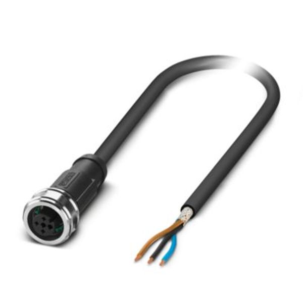 SAC-3P- 5,0-PUR/P12FS SH - Sensor/actuator cable image 1