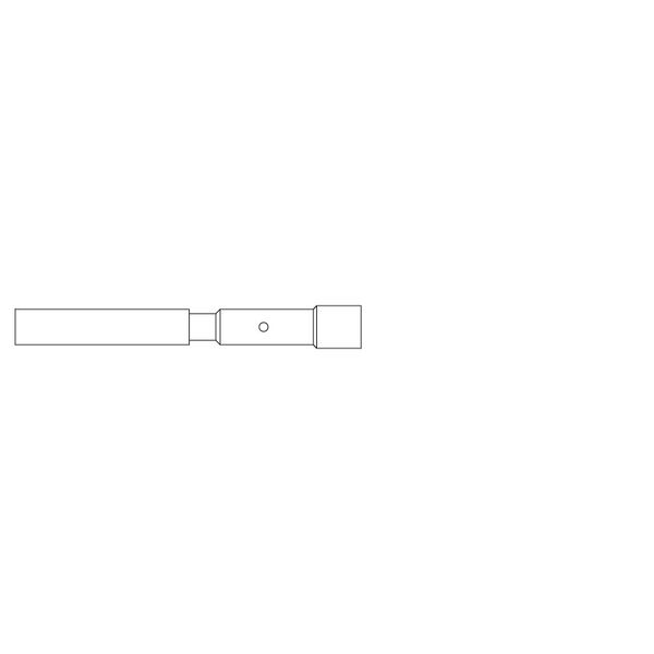 contact (circular connector), Crimp connection, Socket connector image 1