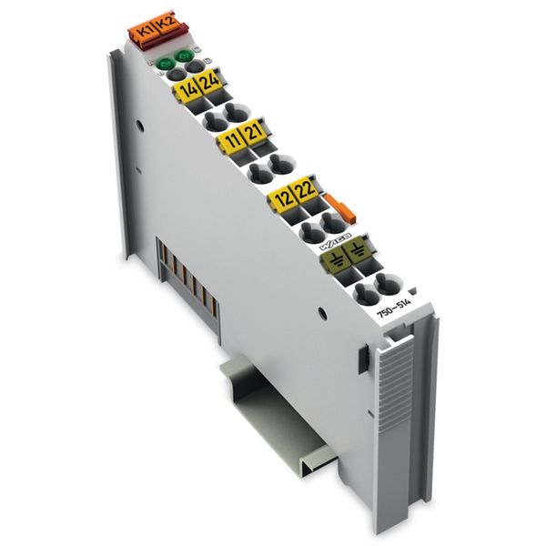 2-channel relay output 125 VAC 0.5 A light gray image 1