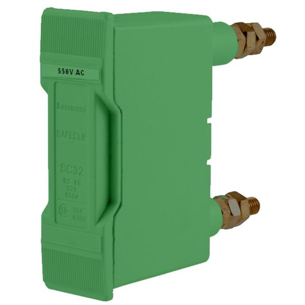 Fuse-holder, low voltage, 32 A, AC 550 V, BS88/F1, 1P, BS image 2
