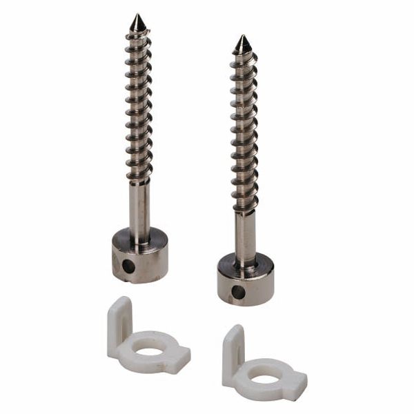 KIT FOR SEALING LIDS/FRONT OF PTC BOXES - N.2 SCREWS WITH HEAD WITH THROUGH HOLE image 2
