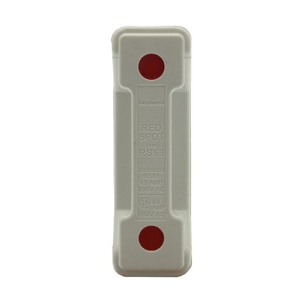 Fuse-holder, low voltage, 63 A, AC 690 V, BS88/A3, 1P, BS image 18