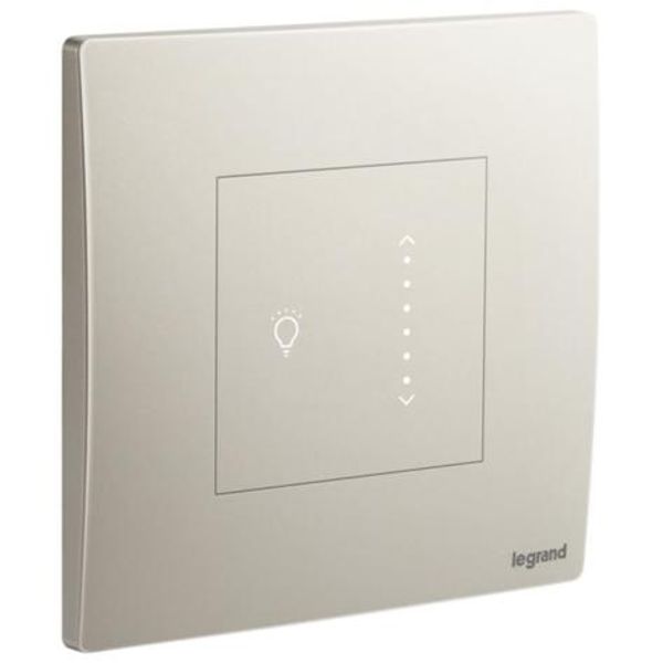 Mallia Senses - 1 gang Led sliding touch dimmer - Champagne image 1