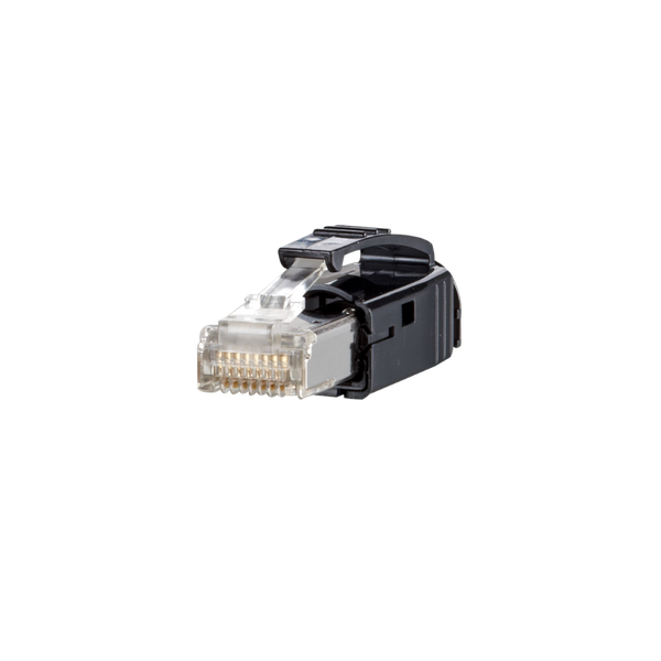 E-DAT Industry RJ45 plug black Cat.6 Class EA image 3