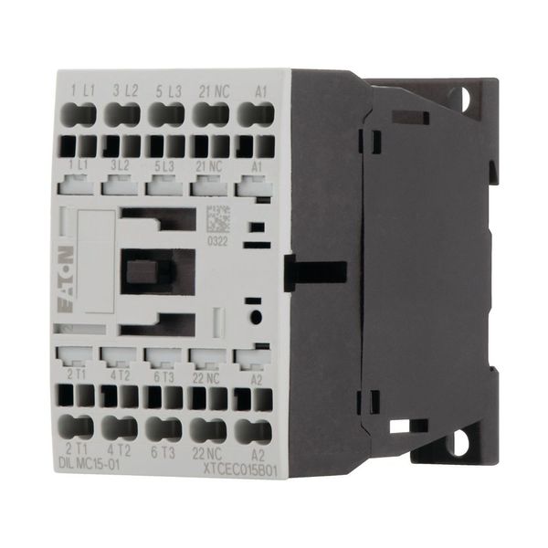 Contactor, 3 pole, 380 V 400 V 7.5 kW, 1 NC, 24 V DC, DC operation, Spring-loaded terminals image 9