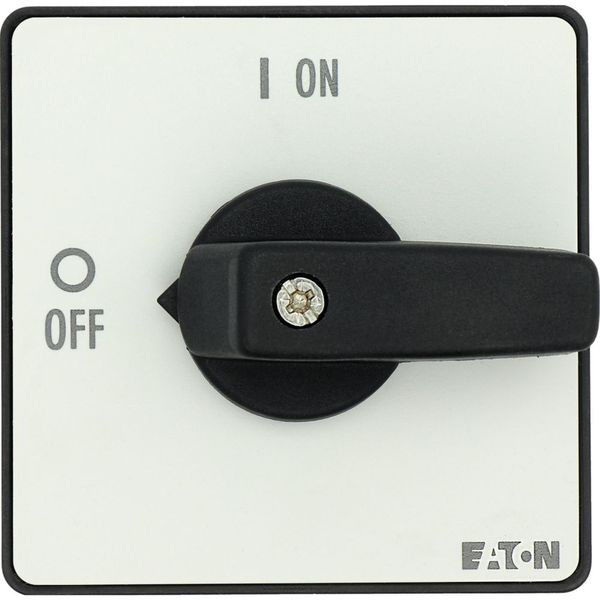 On-Off switch, 6 pole + 1 N/O + 1 N/C, 100 A, 90 °, flush mounting image 17