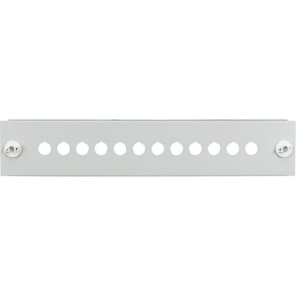 RMQ front plate, for HxW = 100 x 400 mm, white image 4