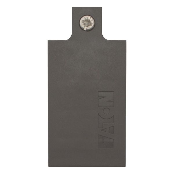 Screw-on cover, insulated material, black image 6